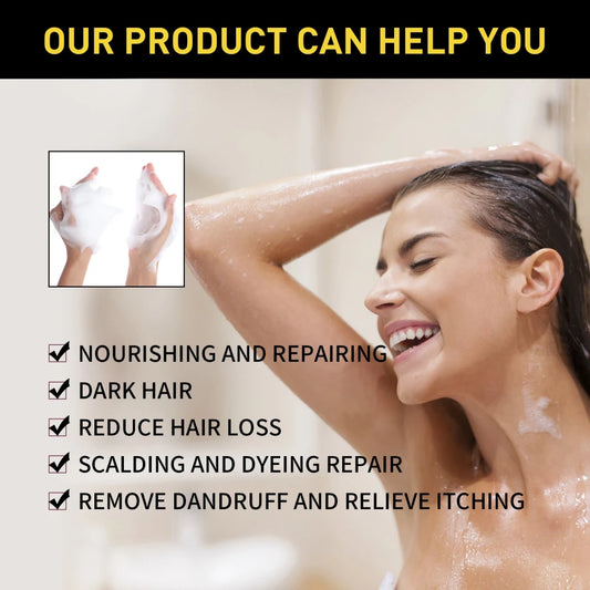 Vibes Herbal Black Hair Shampoo